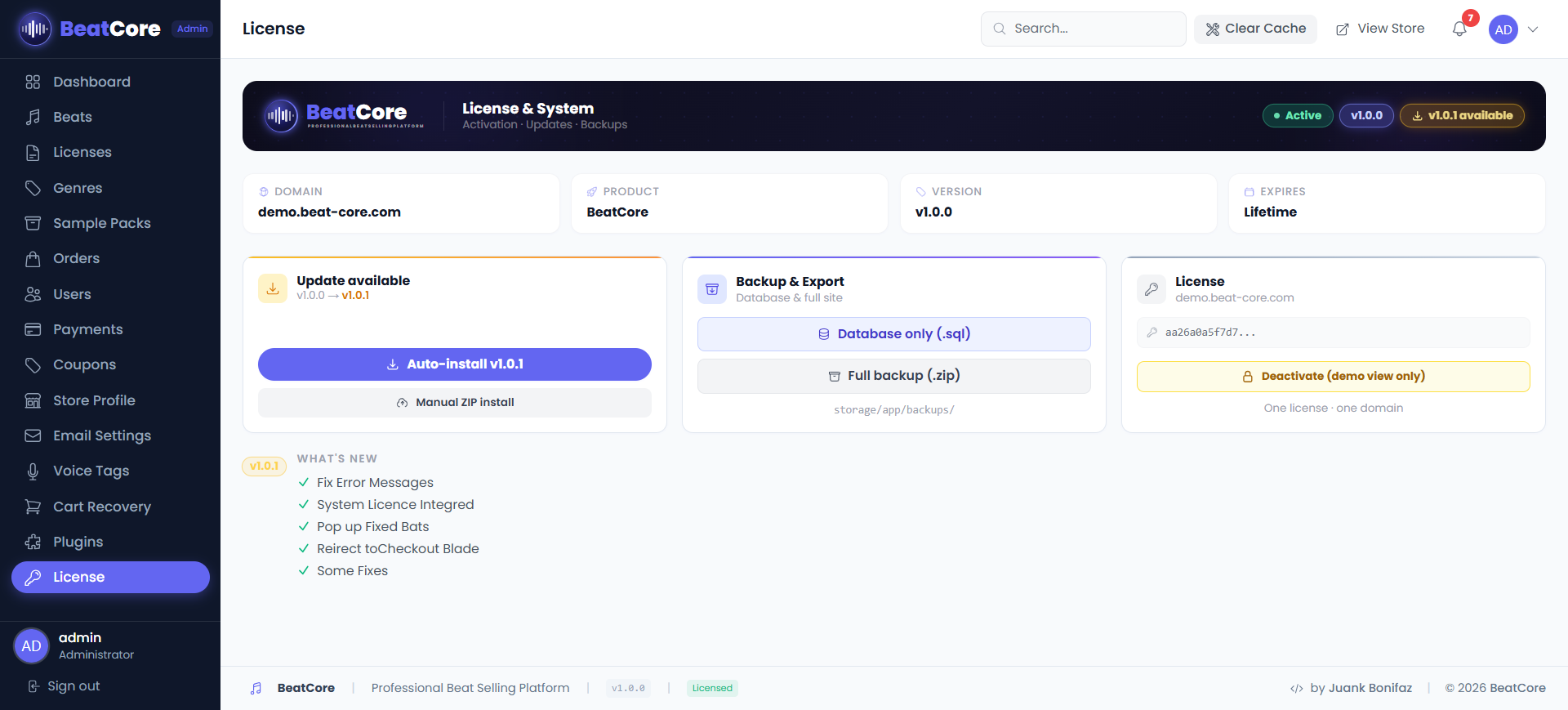 BeatCore Auto Updater